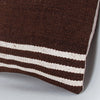 Striped Multiple Color Kilim Pillow Cover 16x16 8115