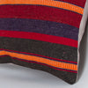 Striped Multiple Color Kilim Pillow Cover 16x16 8195