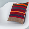 Striped Multiple Color Kilim Pillow Cover 16x16 8200