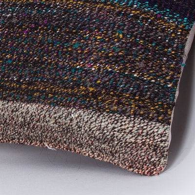Striped Multiple Color Kilim Pillow Cover 16x16 8236