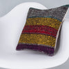 Striped Multiple Color Kilim Pillow Cover 16x16 8237