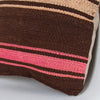 Striped Multiple Color Kilim Pillow Cover 16x16 8298