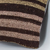 Striped Multiple Color Kilim Pillow Cover 16x16 8400