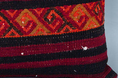 Striped Multiple Color Kilim Pillow Cover 16x24 8443