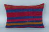 Striped Multiple Color Kilim Pillow Cover 16x24 8460