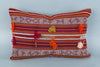 Striped Multiple Color Kilim Pillow Cover 16x24 8471