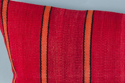 Striped Multiple Color Kilim Pillow Cover 16x24 8479