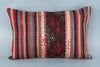 Striped Multiple Color Kilim Pillow Cover 16x24 8497