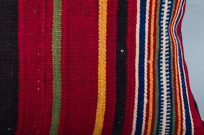 Striped Multiple Color Kilim Pillow Cover 16x24 8498