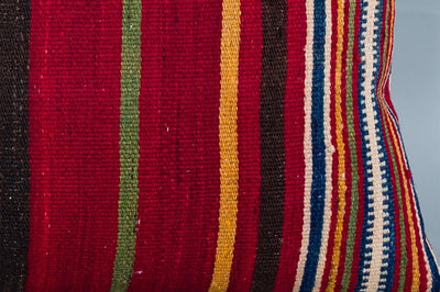 Striped Multiple Color Kilim Pillow Cover 16x24 8503