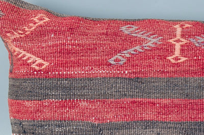 Striped Multiple Color Kilim Pillow Cover 16x24 8524