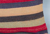 Striped Multiple Color Kilim Pillow Cover 16x24 8550