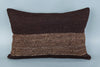 Striped Multiple Color Kilim Pillow Cover 16x24 8566