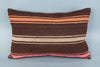 Striped Multiple Color Kilim Pillow Cover 16x24 8567