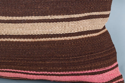 Striped Multiple Color Kilim Pillow Cover 16x24 8567