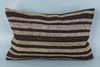 Striped Multiple Color Kilim Pillow Cover 16x24 8599