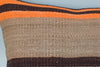 Striped Multiple Color Kilim Pillow Cover 16x24 8639