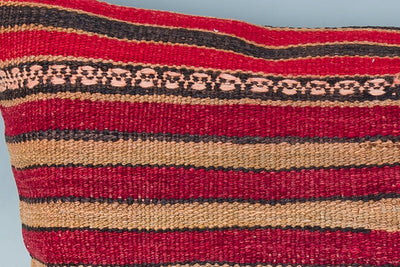Striped Multiple Color Kilim Pillow Cover 16x24 8673