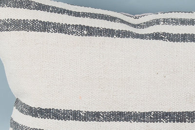 Striped Multiple Color Kilim Pillow Cover 16x24 8478