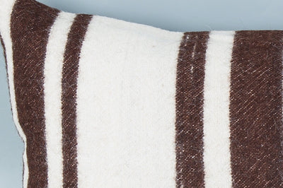 Striped Multiple Color Kilim Pillow Cover 16x24 8508