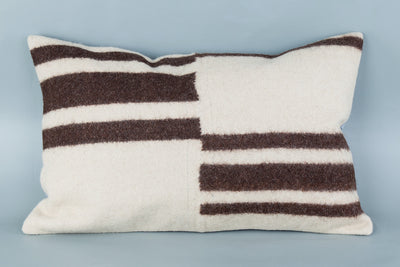 Striped Multiple Color Kilim Pillow Cover 16x24 8529