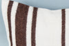 Striped Multiple Color Kilim Pillow Cover 16x24 8544