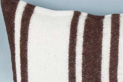 Striped Multiple Color Kilim Pillow Cover 16x24 8545