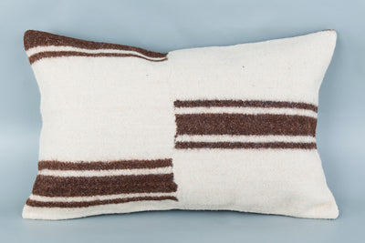 Striped Multiple Color Kilim Pillow Cover 16x24 8593