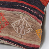 Striped Multiple Color Kilim Pillow Cover 20x20 8767