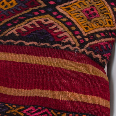 Striped Multiple Color Kilim Pillow Cover 20x20 8827
