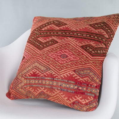 Striped Multiple Color Kilim Pillow Cover 20x20 8852