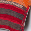 Striped Multiple Color Kilim Pillow Cover 20x20 8892