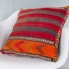 Striped Multiple Color Kilim Pillow Cover 20x20 8898