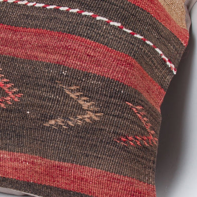 Striped Multiple Color Kilim Pillow Cover 20x20 8904