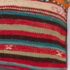 Striped Multiple Color Kilim Pillow Cover 20x20 8943