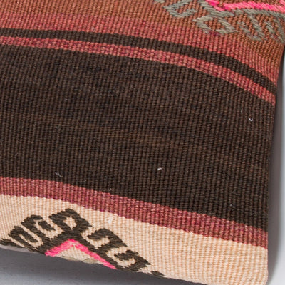 Striped Multiple Color Kilim Pillow Cover 20x20 8977