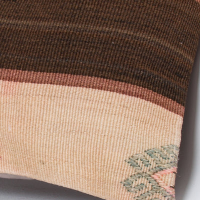Striped Multiple Color Kilim Pillow Cover 20x20 8985