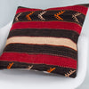 Striped Multiple Color Kilim Pillow Cover 20x20 9006