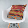 Striped Multiple Color Kilim Pillow Cover 20x20 9065