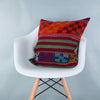 Striped Multiple Color Kilim Pillow Cover 20x20 9116
