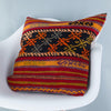 Striped Multiple Color Kilim Pillow Cover 20x20 9145