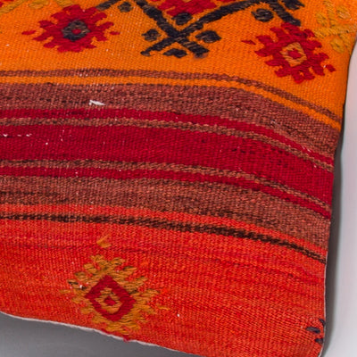 Striped Multiple Color Kilim Pillow Cover 20x20 9181