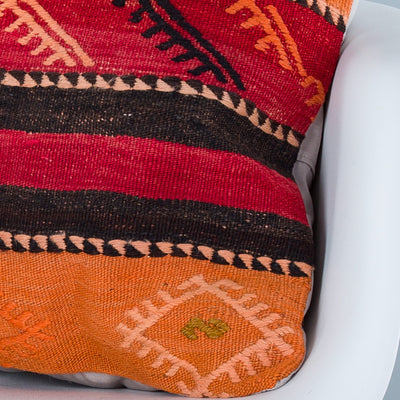 Striped Multiple Color Kilim Pillow Cover 20x20 9221