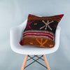 Striped Multiple Color Kilim Pillow Cover 20x20 9236