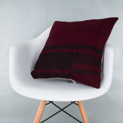 Striped Multiple Color Kilim Pillow Cover 20x20 9098