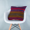 Striped Multiple Color Kilim Pillow Cover 20x20 9148
