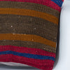 Striped Multiple Color Kilim Pillow Cover 20x20 9148
