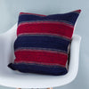 Striped Multiple Color Kilim Pillow Cover 20x20 9209