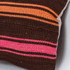 Striped Multiple Color Kilim Pillow Cover 20x20 8740
