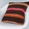 Striped Multiple Color Kilim Pillow Cover 20x20 8751